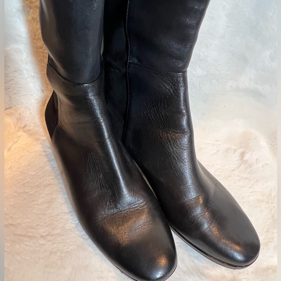 Vince Camuto flatleather boots size 8 1/2 - Picture 3 of 6